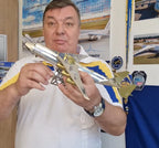 Metal Time AN-225 Mriya Official Exclusive Edition Double Color - DIY Metal Model Kit