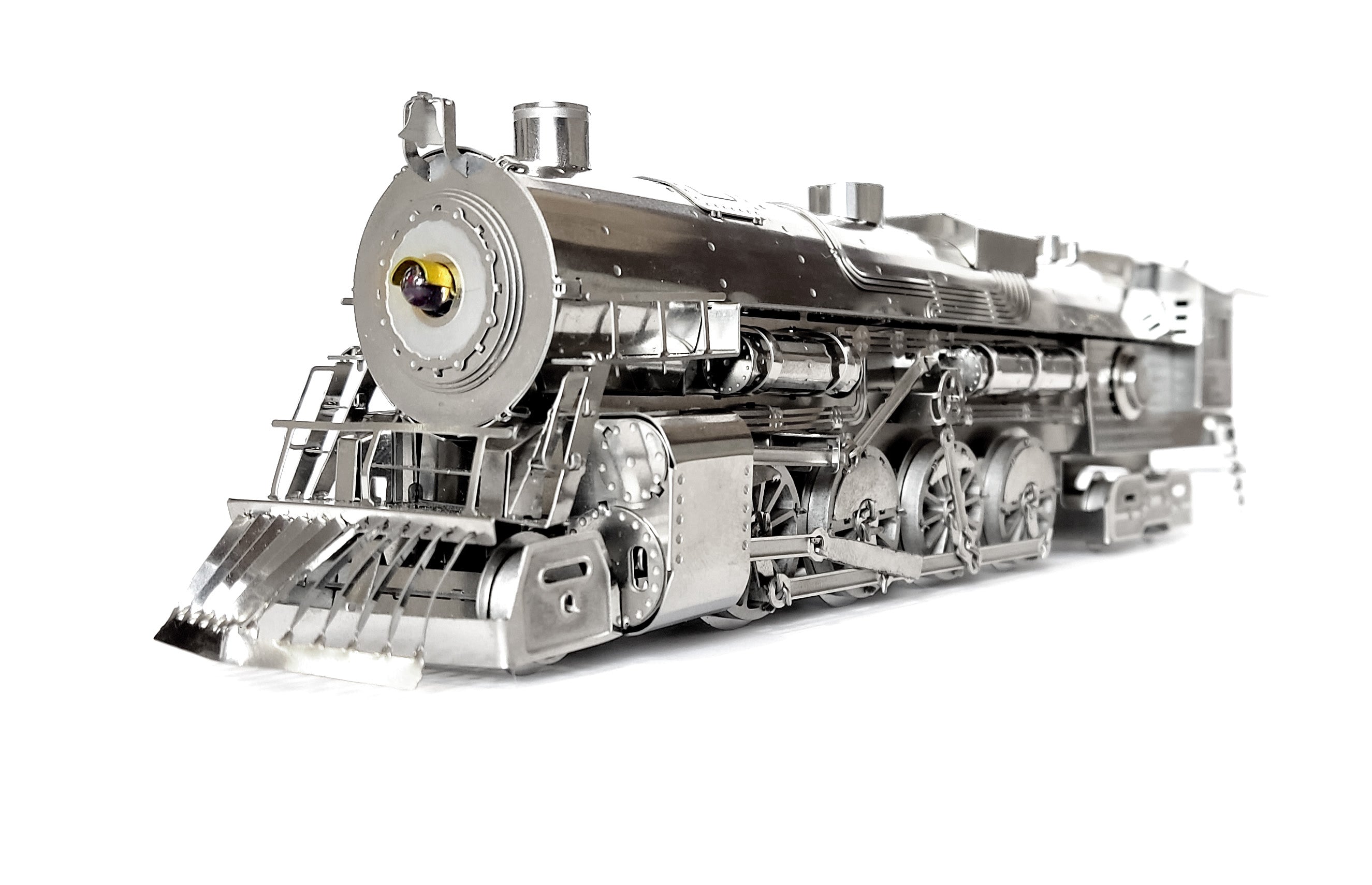 Metal Time Polar Steel Magic Express Mechanical Steam Train – DIY Metal Model Kit