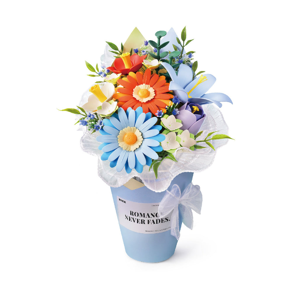 Rokr Twilight Sky Bouquet – 3D Puzzle Kit