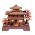 Rolife Sakura Pavilion – 3D Wooden Puzzle Kit