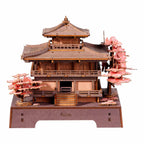 Rolife Sakura Pavilion – 3D Wooden Puzzle Kit