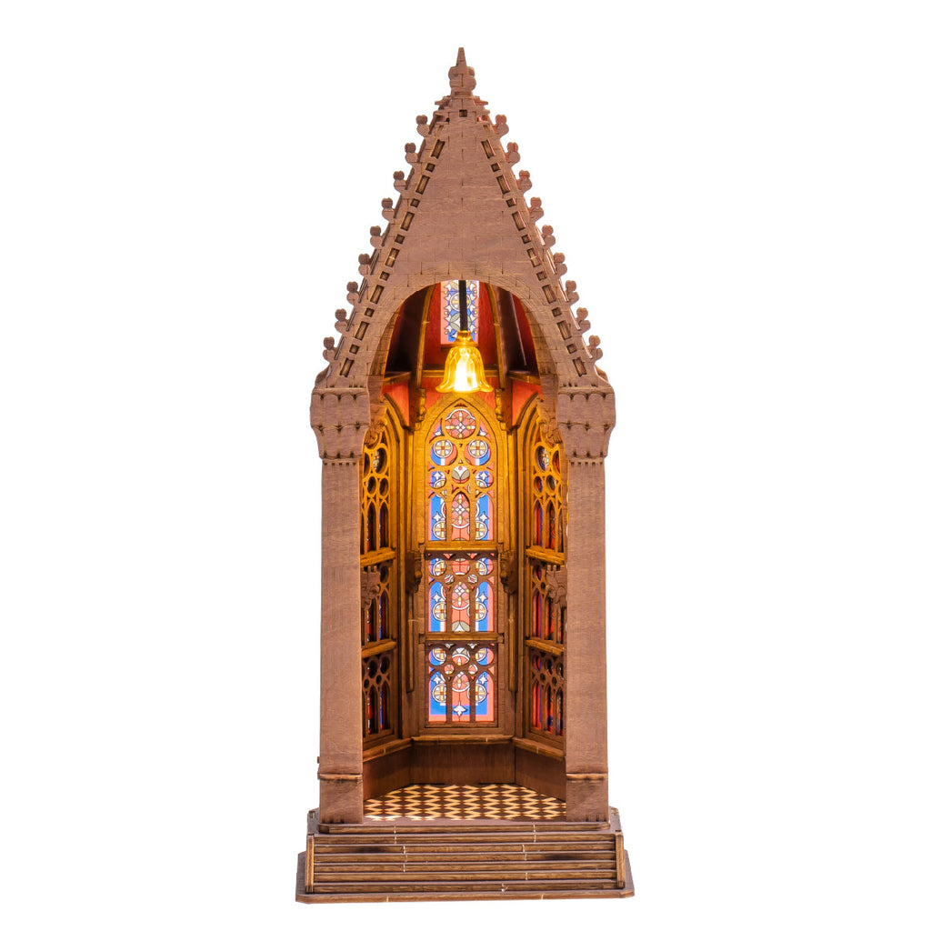 Rolife Geometric Cathedral – 3D Wooden Puzzle Kit
