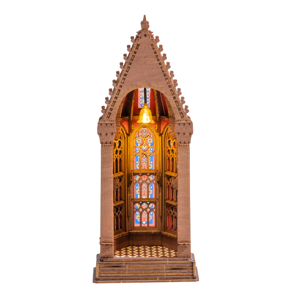Rolife Geometric Cathedral – 3D Wooden Puzzle Kit
