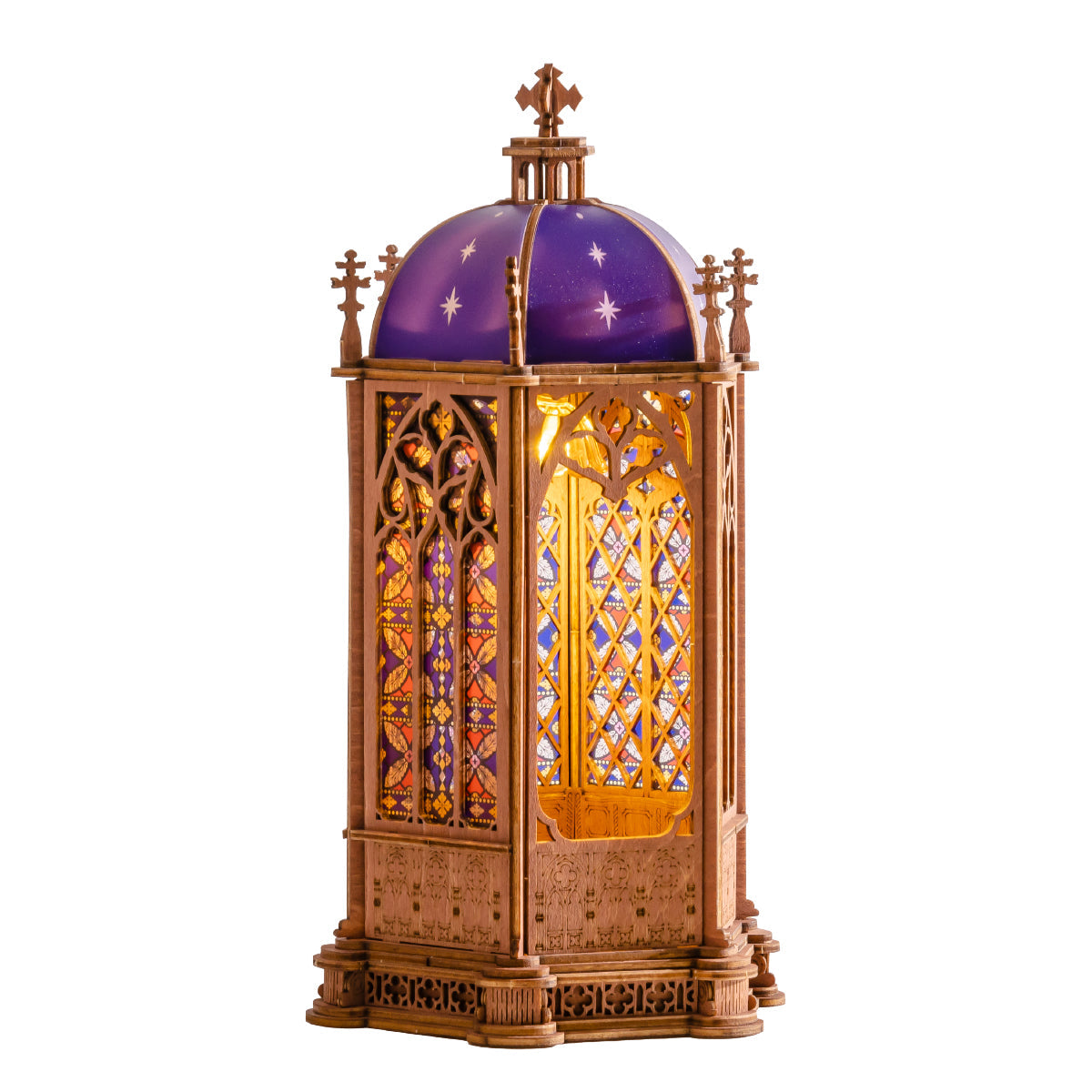Rolife Starry Dome Cathedral – 3D Wooden Puzzle Kit