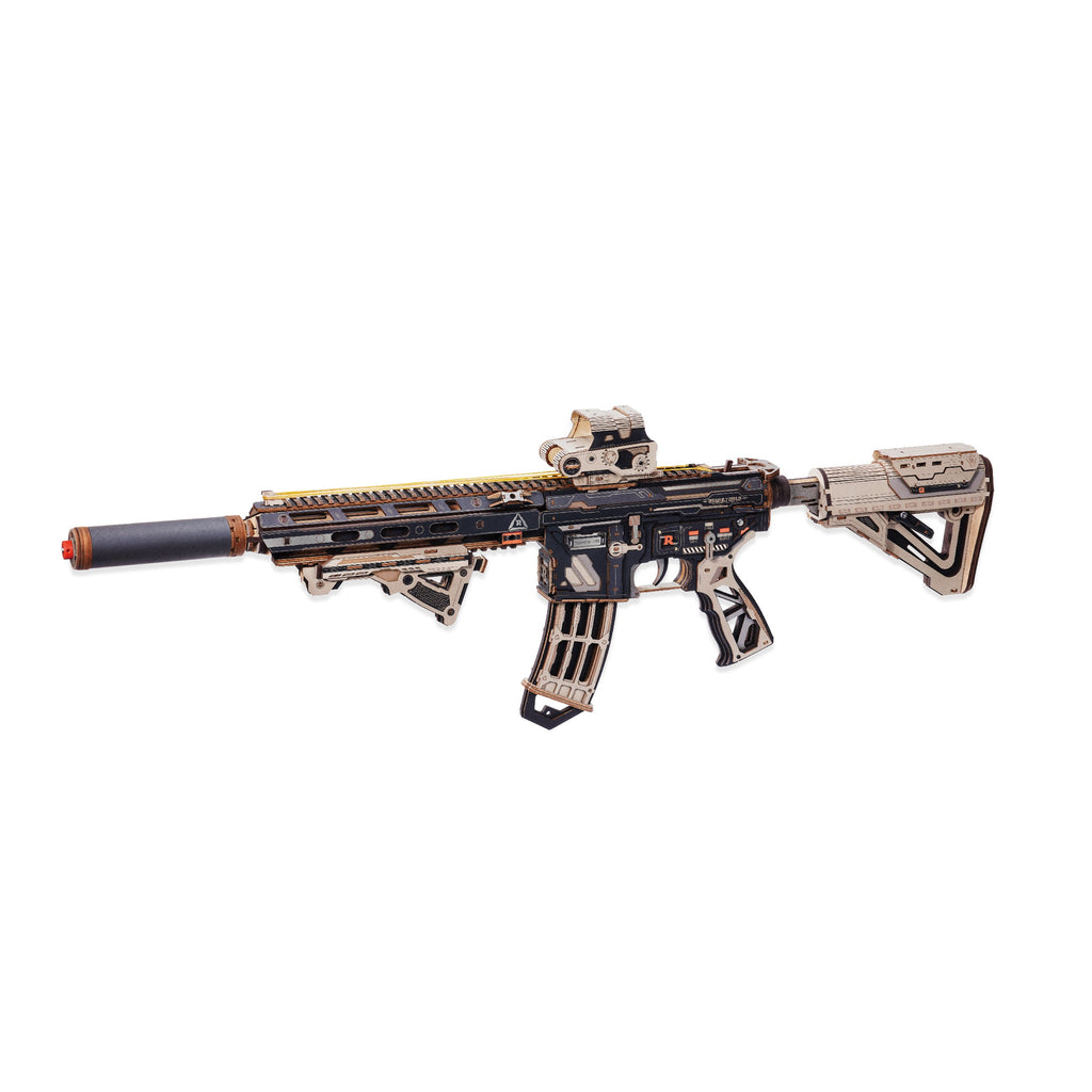 Rokr M416 Carbine – DIY Mechanical Model Kit