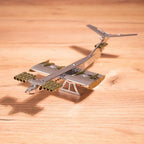 Metal Time Caspian Sea Monster Ekranoplan - DIY Metal Model Kit