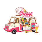 Beverly’s Ice Cream Truck – 3D Wooden Puzzle Model Kit