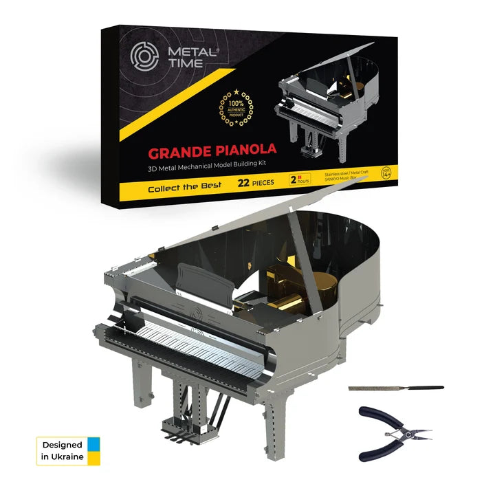 Metal Time Grande Pianola - DIY Metal Model Kit