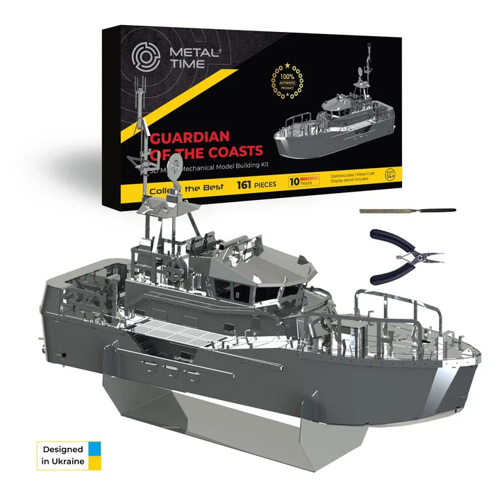 Metal Time Guardian of the Coasts – DIY Metal Model Kit