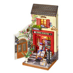 Vienna Bookstore – DIY Miniature Dollhouse Kit