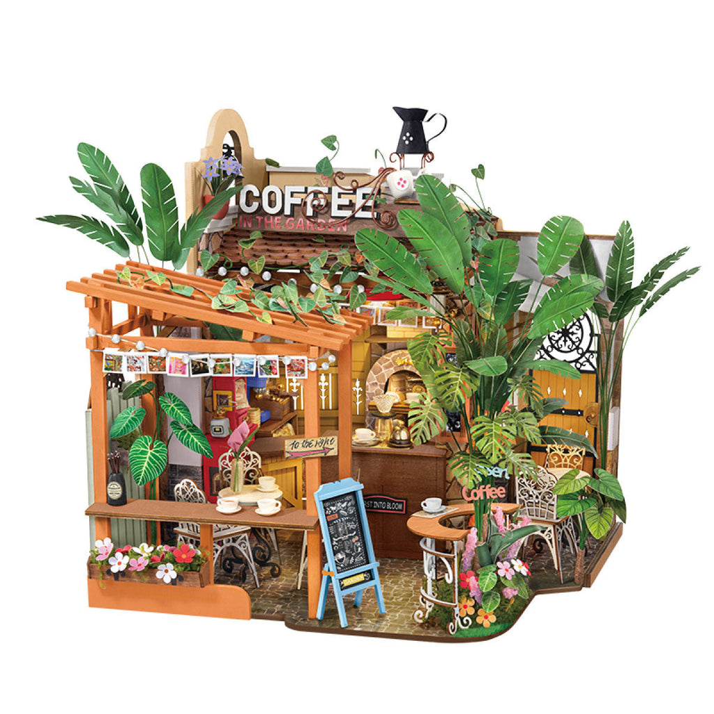 Rolife Leafree Café – DIY Miniature House Kit