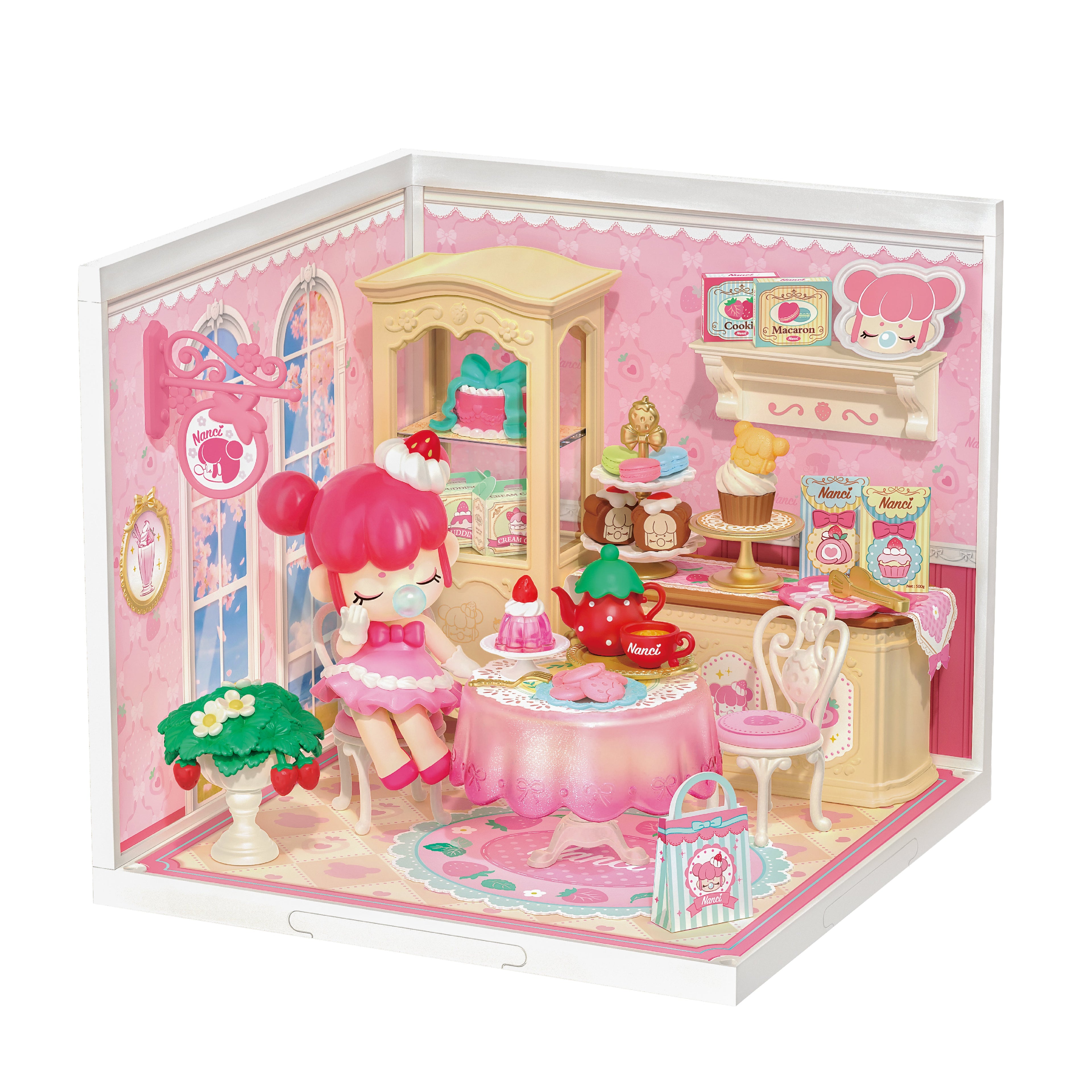 Rolife Nanci Strawberry Teatime – DIY Miniature House Kit