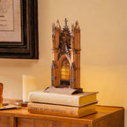 Rolife Twin-Tower Cathedral – 3D Wooden Puzzle Kit