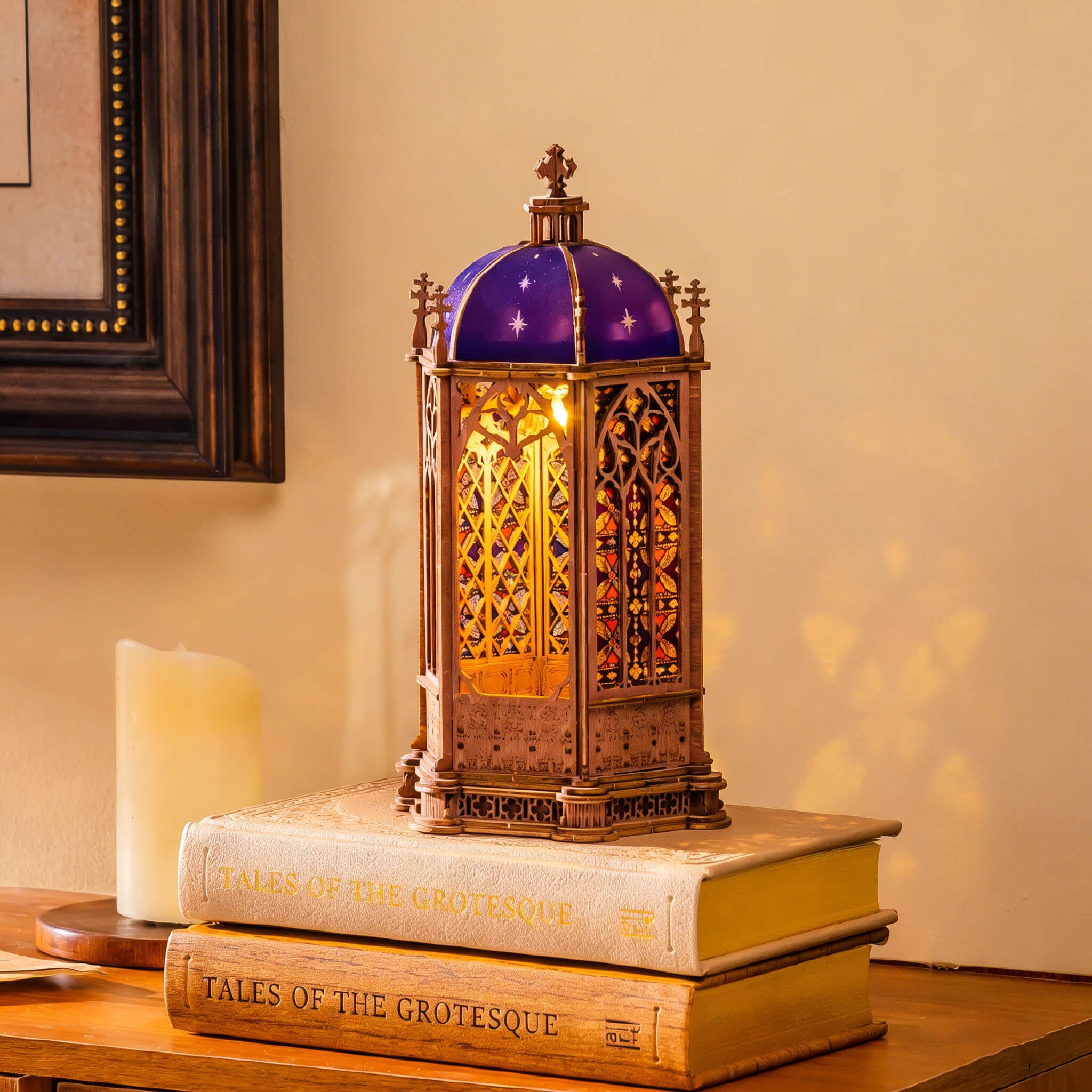 Rolife Starry Dome Cathedral – 3D Wooden Puzzle Kit