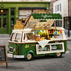 Leo’s Coffee Truck – 3D Wooden Puzzle Model Kit