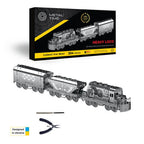 Metal Time Heavy Loco Freight Train – DIY Metal Model Kit