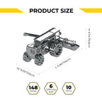 Metal Time Voracious Harvester Combine - DIY Metal Model Kit