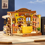 Rolife Fluffy Friends Store – DIY Miniature House Kit