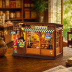 Rolife Nostalgic Corner Shop – DIY Book Nook Kit