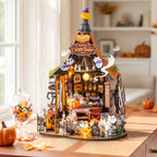 Rolife Haunted Candy House – DIY Miniature House Kit