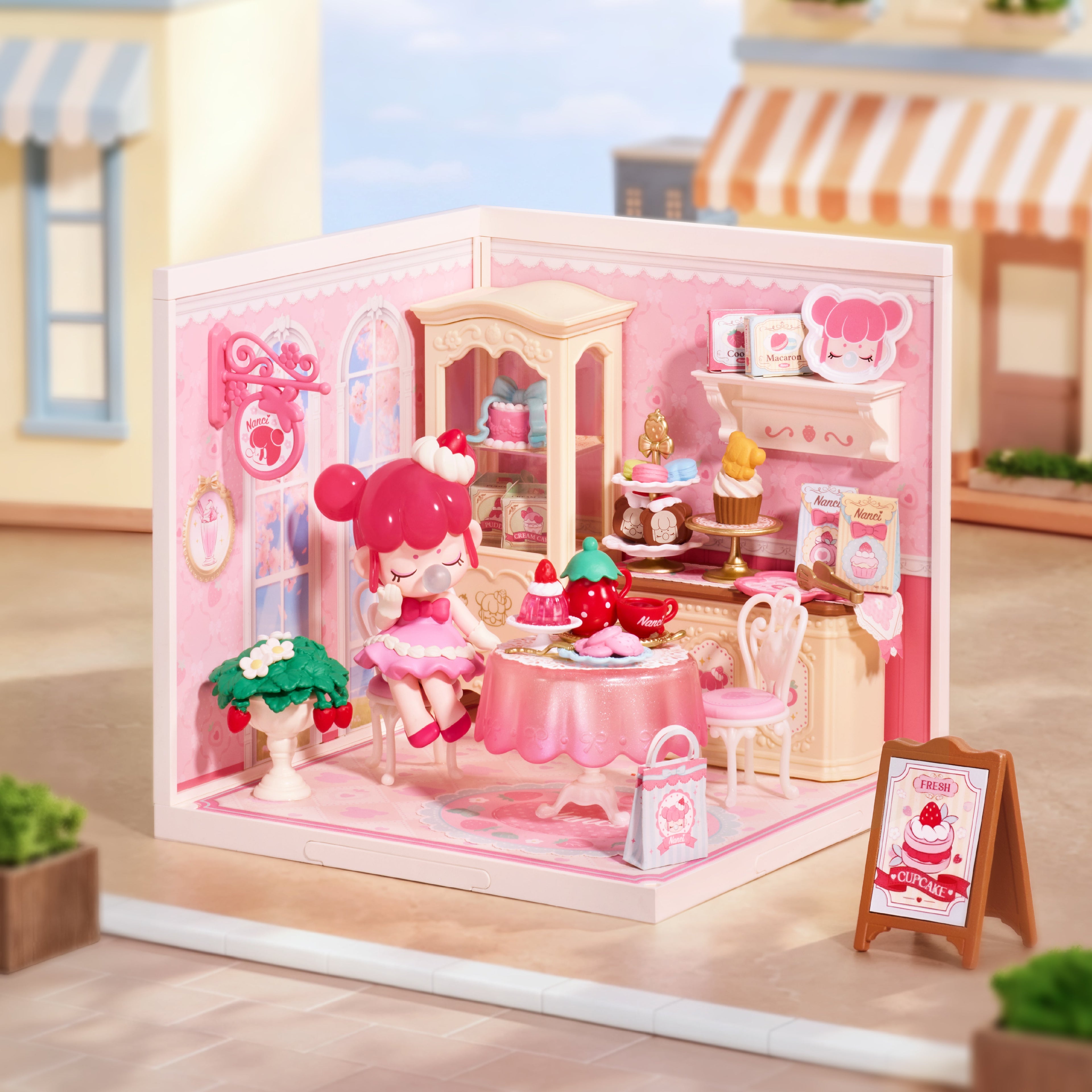 Rolife Nanci Strawberry Teatime – DIY Miniature House Kit