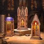 Rolife Geometric Cathedral – 3D Wooden Puzzle Kit