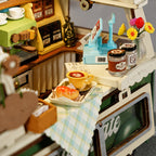 Leo’s Coffee Truck – 3D Wooden Puzzle Model Kit
