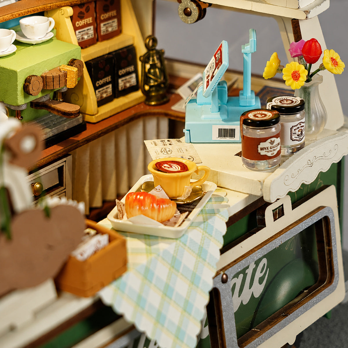 Leo’s Coffee Truck – 3D Wooden Puzzle Model Kit