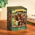 Rolife Quiet Corner Study – DIY Book Nook Kit