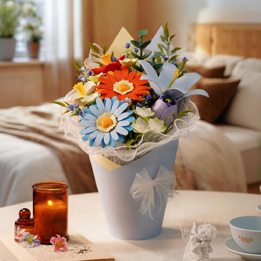 Rokr Twilight Sky Bouquet – 3D Puzzle Kit