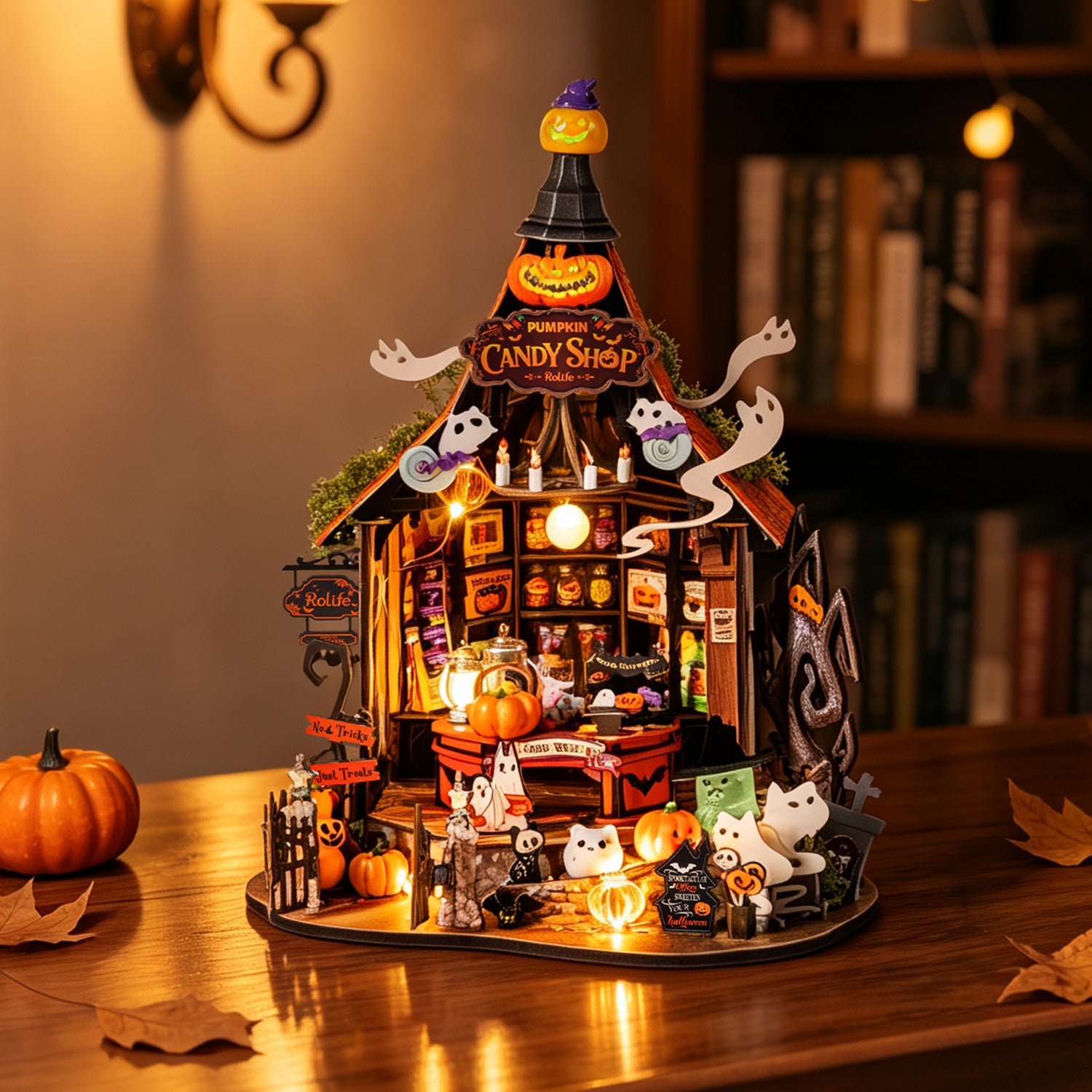 Rolife Haunted Candy House – DIY Miniature House Kit