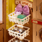 Rolife Fluffy Friends Store – DIY Miniature House Kit