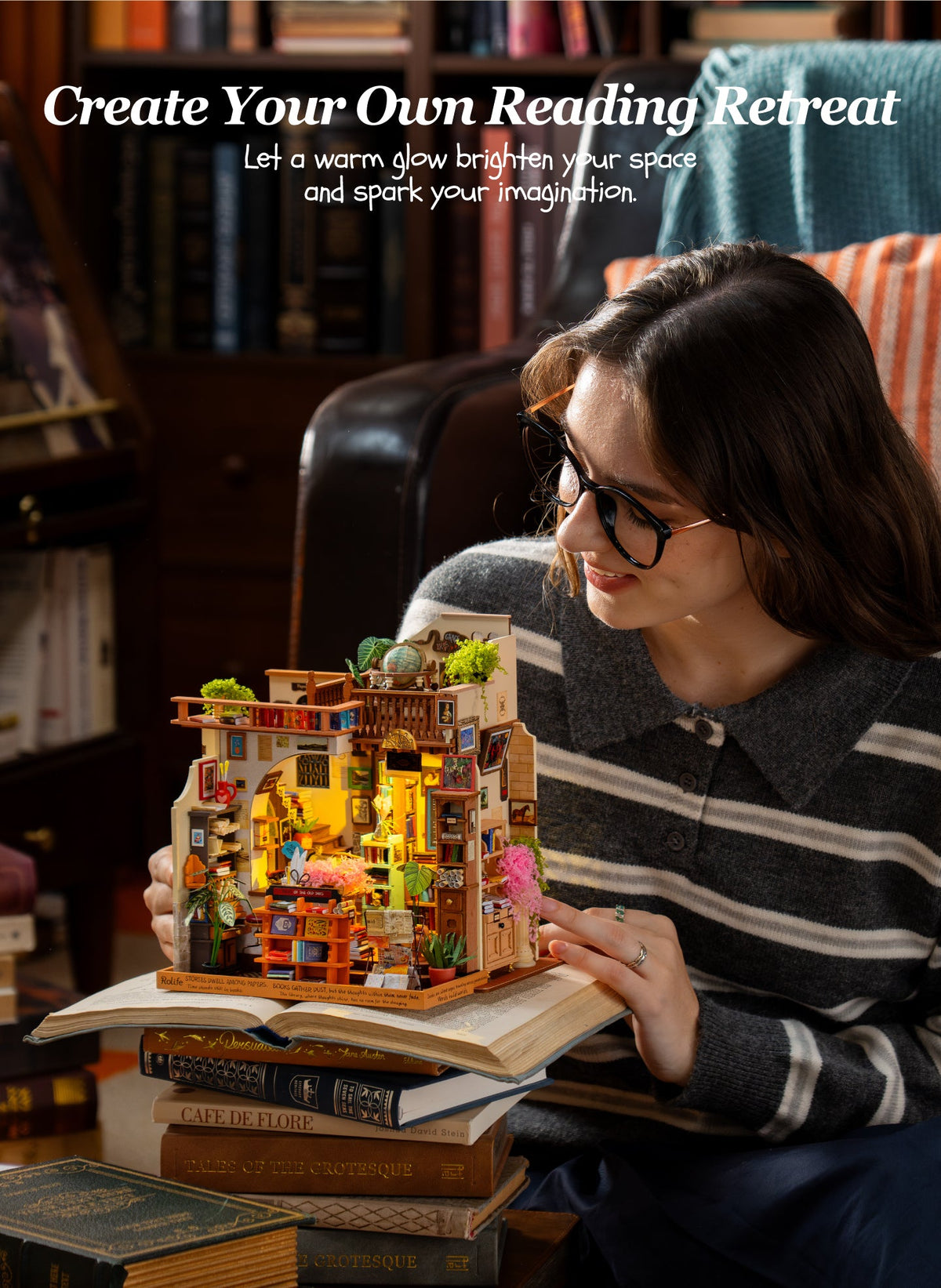 Rolife Pagestory Books – DIY Miniature House Kit
