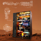 Rokr Mars Outpost Marble Run – DIY Mechanical Model Kit
