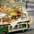 Leo’s Coffee Truck – 3D Wooden Puzzle Model Kit
