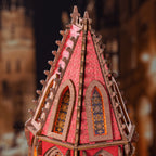 Rolife Geometric Cathedral – 3D Wooden Puzzle Kit
