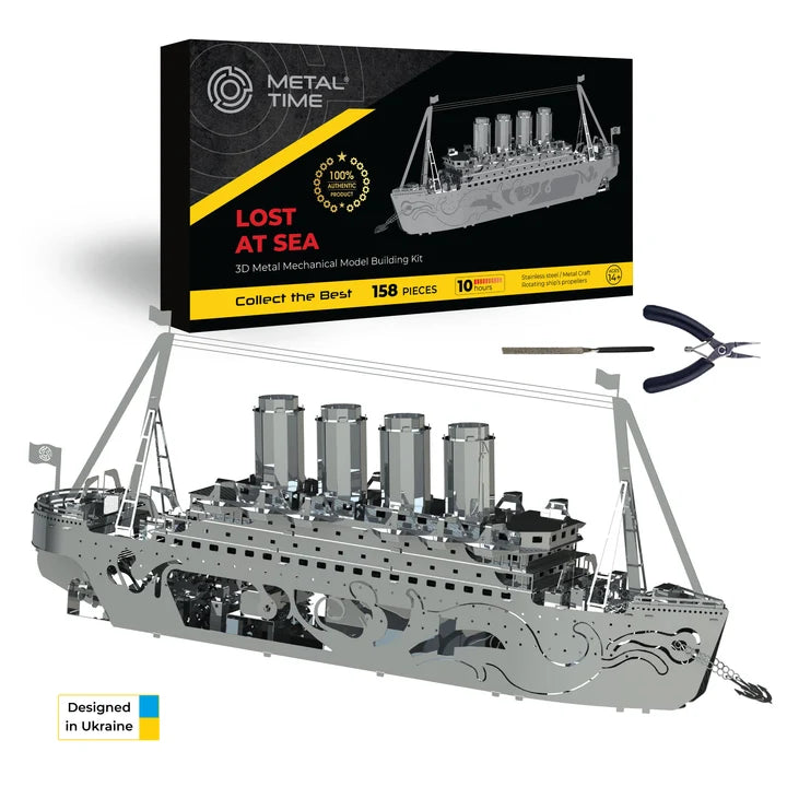 Metal Time Lost at Sea Titanic - DIY Metal Model Kit