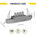 Metal Time Lost at Sea Titanic - DIY Metal Model Kit