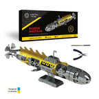 Metal Time Elusive Nautilus Submarine - DIY Metal Model Kit