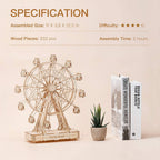 Ferris Wheel Music Box – DIY Mechanical Model Kit
