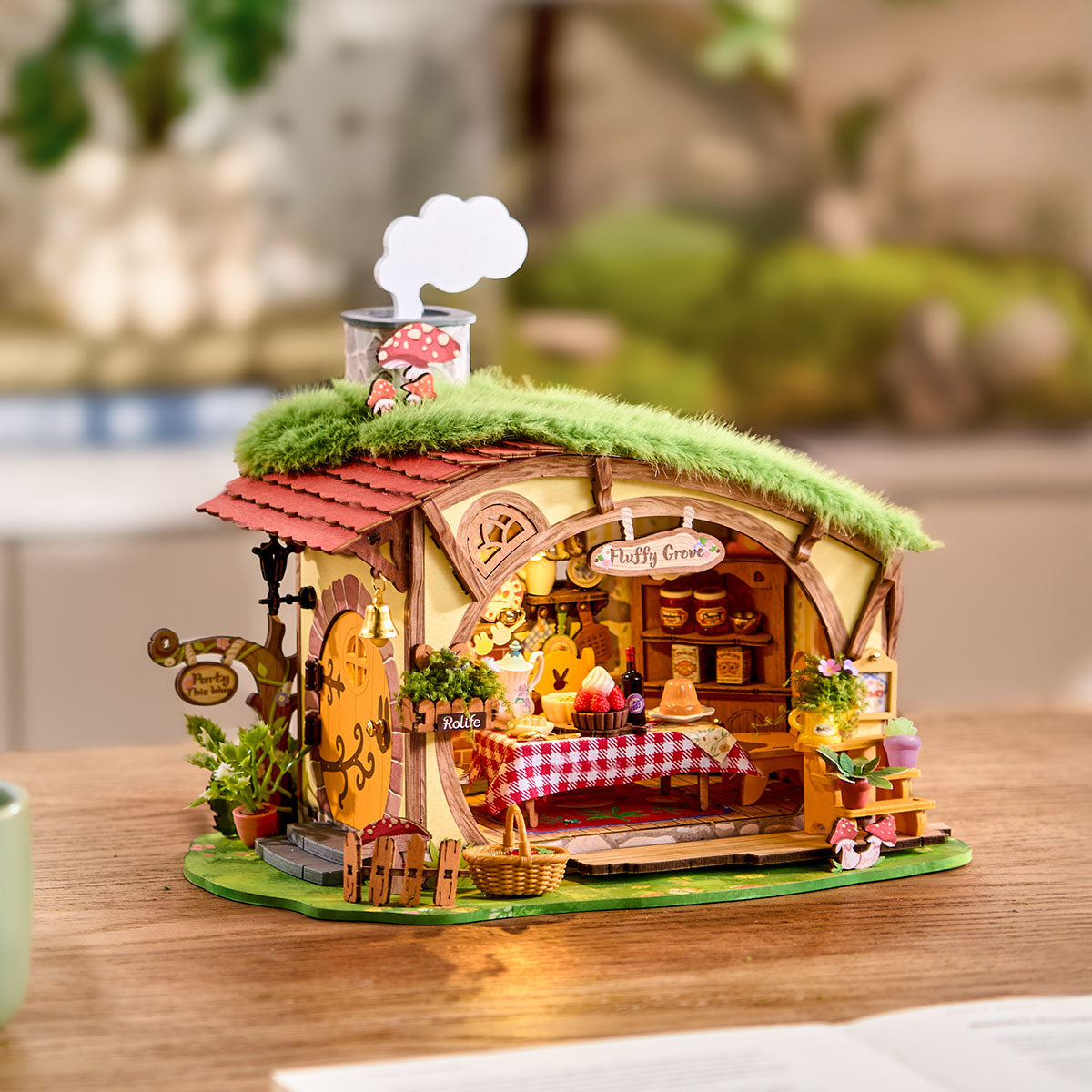Rolife Fluffy Grove – DIY Miniature House Kit