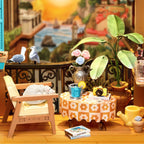 Rolife Sunset Isle – DIY Book Nook Kit