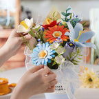 Rokr Twilight Sky Bouquet – 3D Puzzle Kit