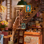 Rolife Wisdom Stationery Shop – DIY Book Nook Kit