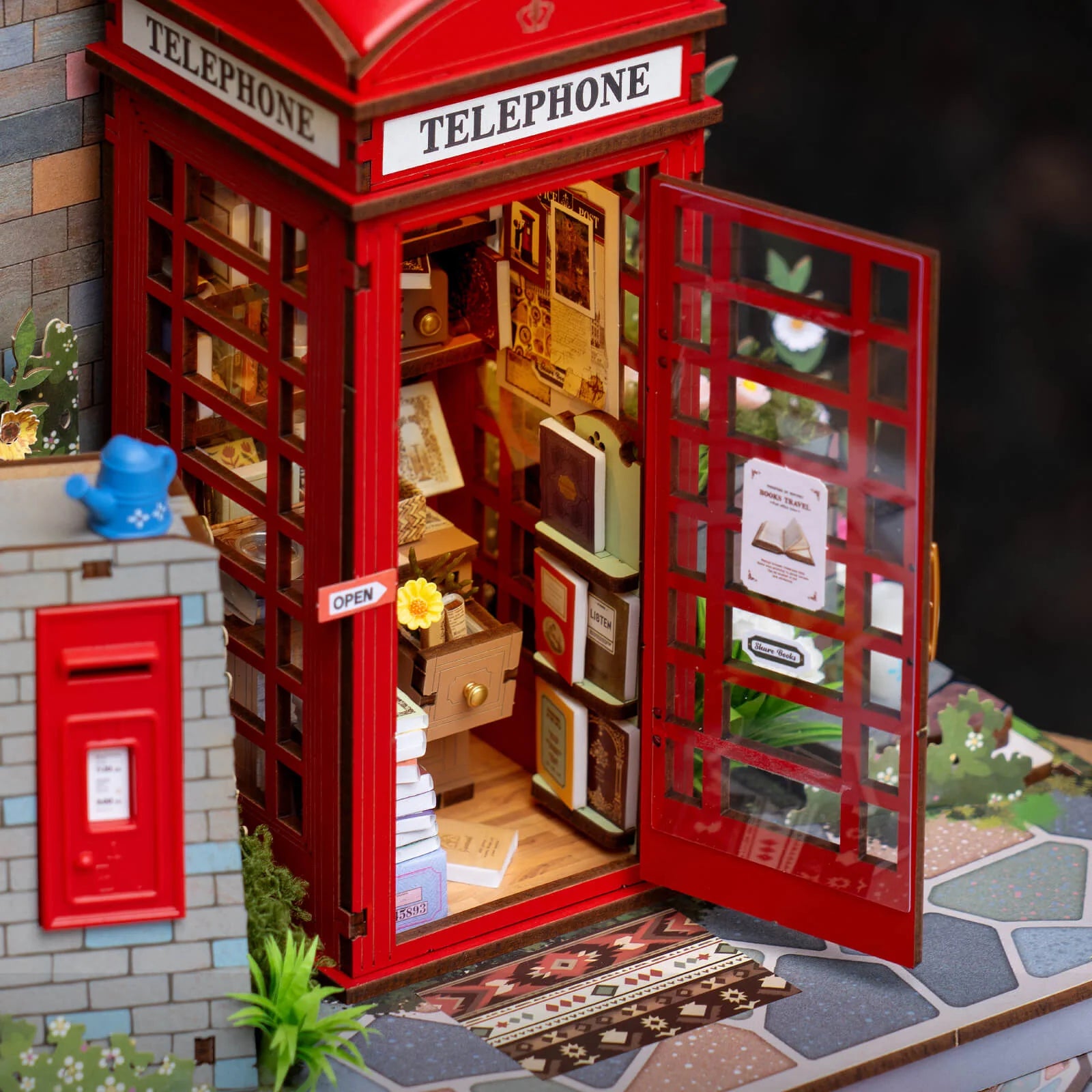 Cherry Blossom Book Booth – DIY Book Nook Kit