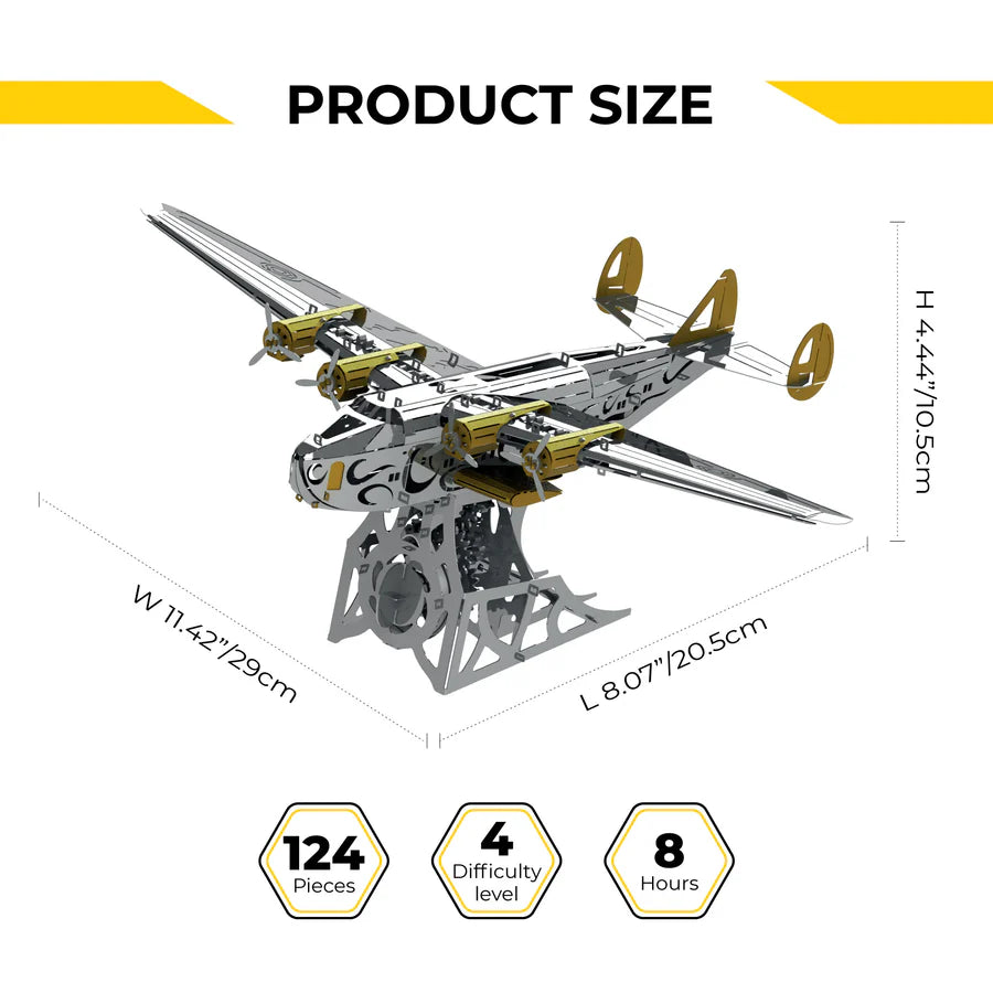 Metal Time Splashing Dreamer Boeing 314 - DIY Metal Model Kit