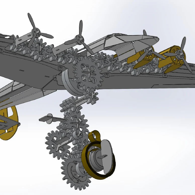 Metal Time Splashing Dreamer Boeing 314 - DIY Metal Model Kit