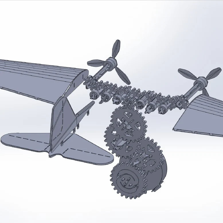 Metal Time Remarkable Douglas DC-3 - DIY Metal Model Kit