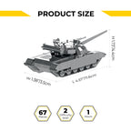 Metal Time Bulat T-64 Tank – DIY Metal Model Kit