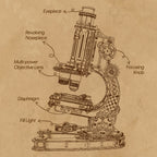 Rokr Microscope – DIY Mechanical Model Kit